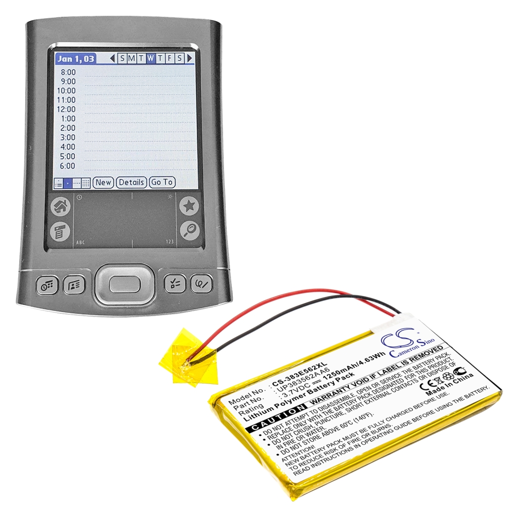 Akkumulátorok tablettákhoz Palm CS-383E562XL