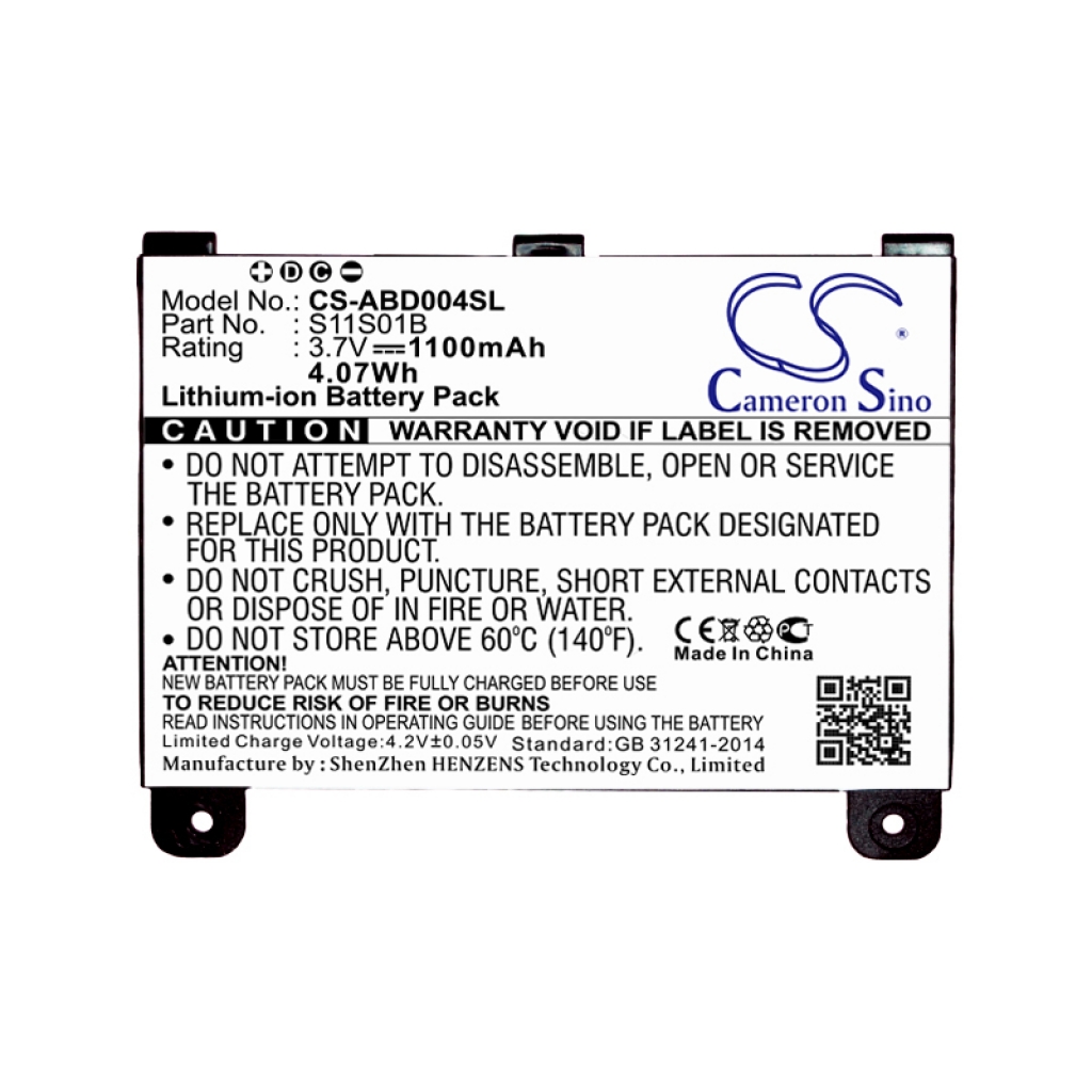 Ebook, eReader Battery Amazon CS-ABD004SL