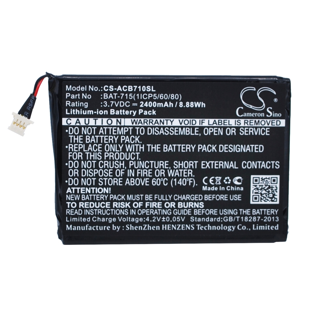 Tablet Battery Acer CS-ACB710SL