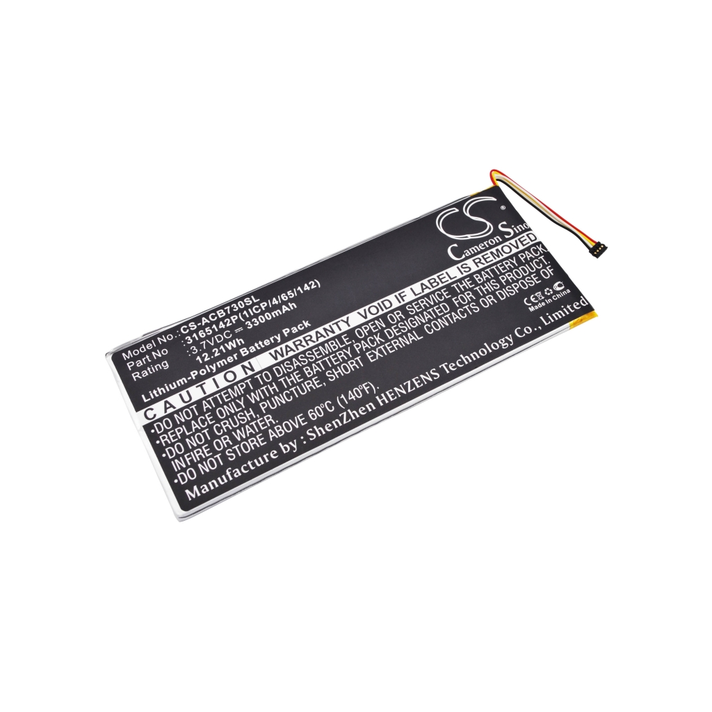 Tablet Battery Acer Iconia One 7 B1-730 (CS-ACB730SL)