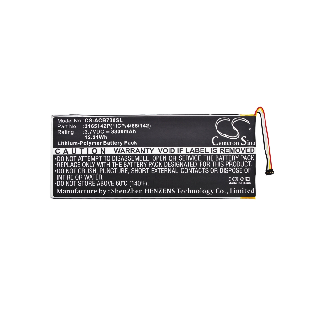 Tablet Battery Acer Iconia One 7 B1-730 (CS-ACB730SL)