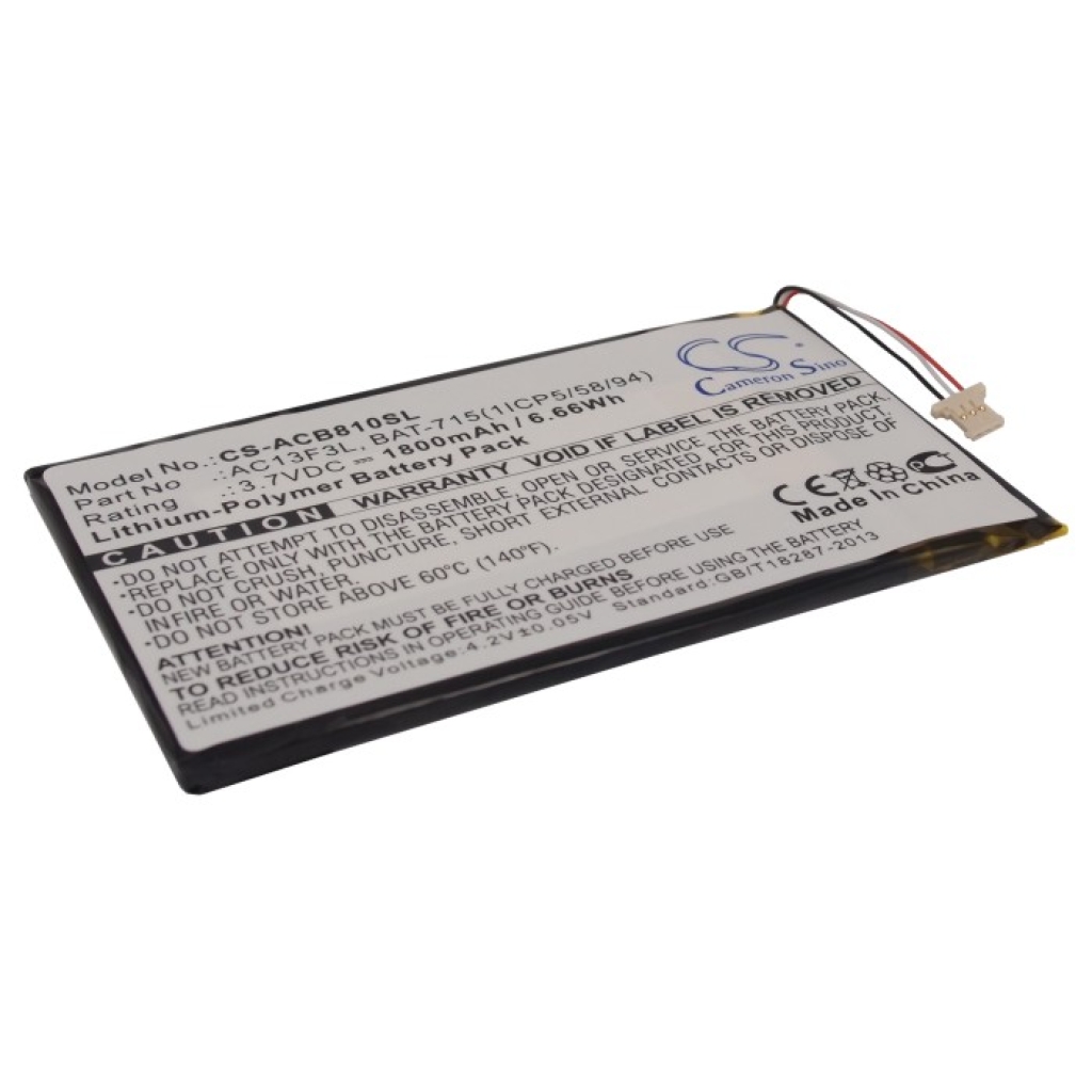 Tablet Battery Acer Tab B1 (CS-ACB810SL)