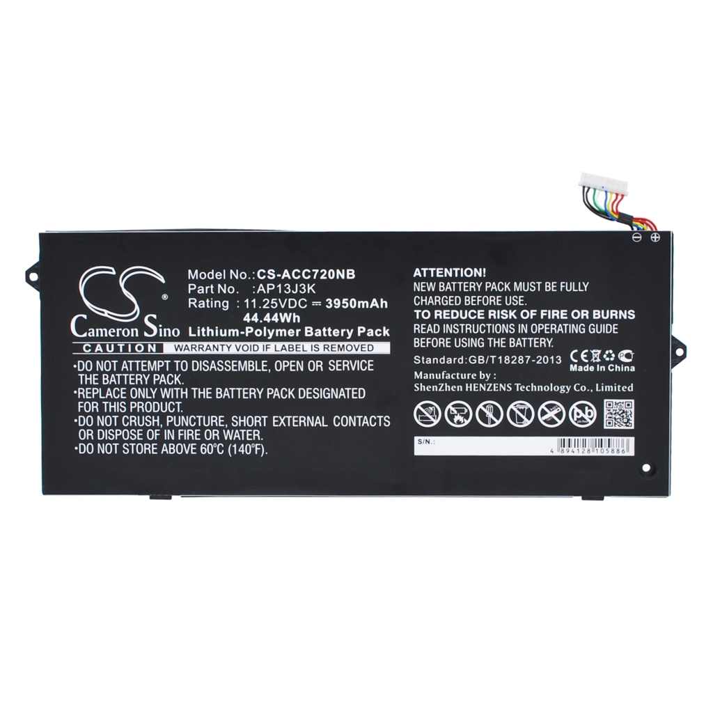 Notebook battery Acer CHROMEBOOK 514 CB514-1HT-P2D1 (CS-ACC720NB)