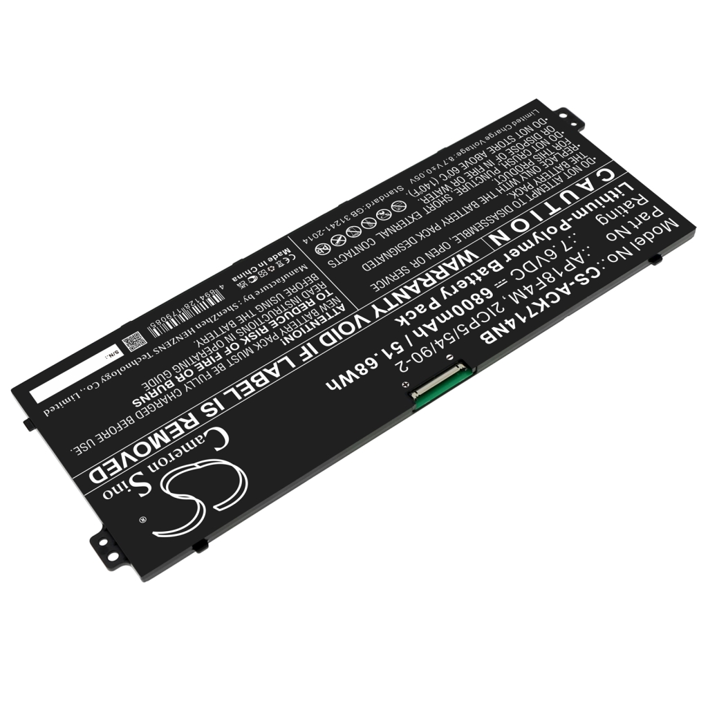 Notebook battery Acer Chromebook 715 CB715-1W-519E (CS-ACK714NB)