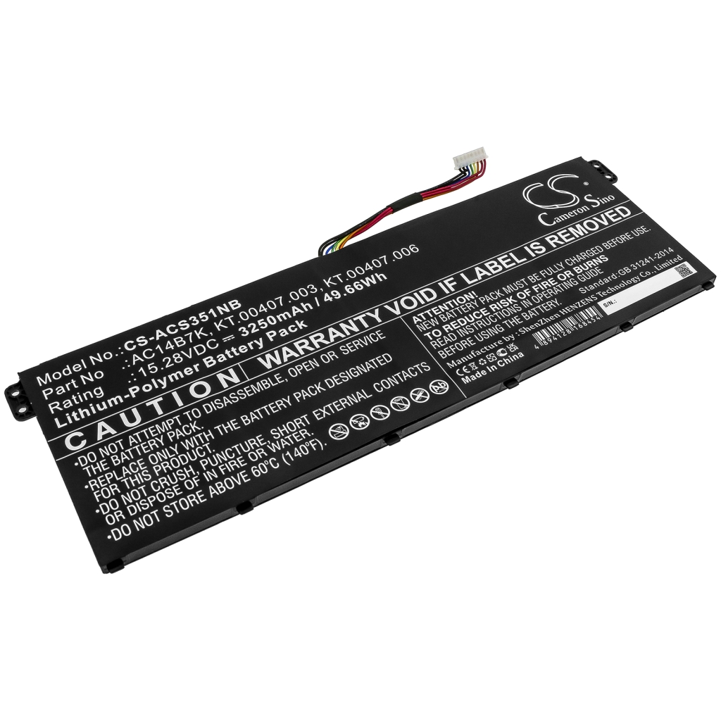 Notebook battery Acer Swift 3 SF314-56-35BF (CS-ACS351NB)