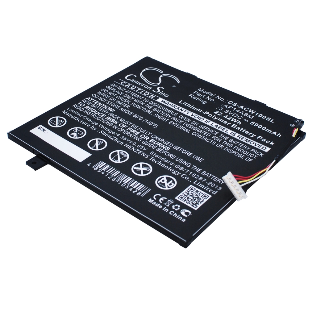 Tablet Battery Acer CS-ACW100SL
