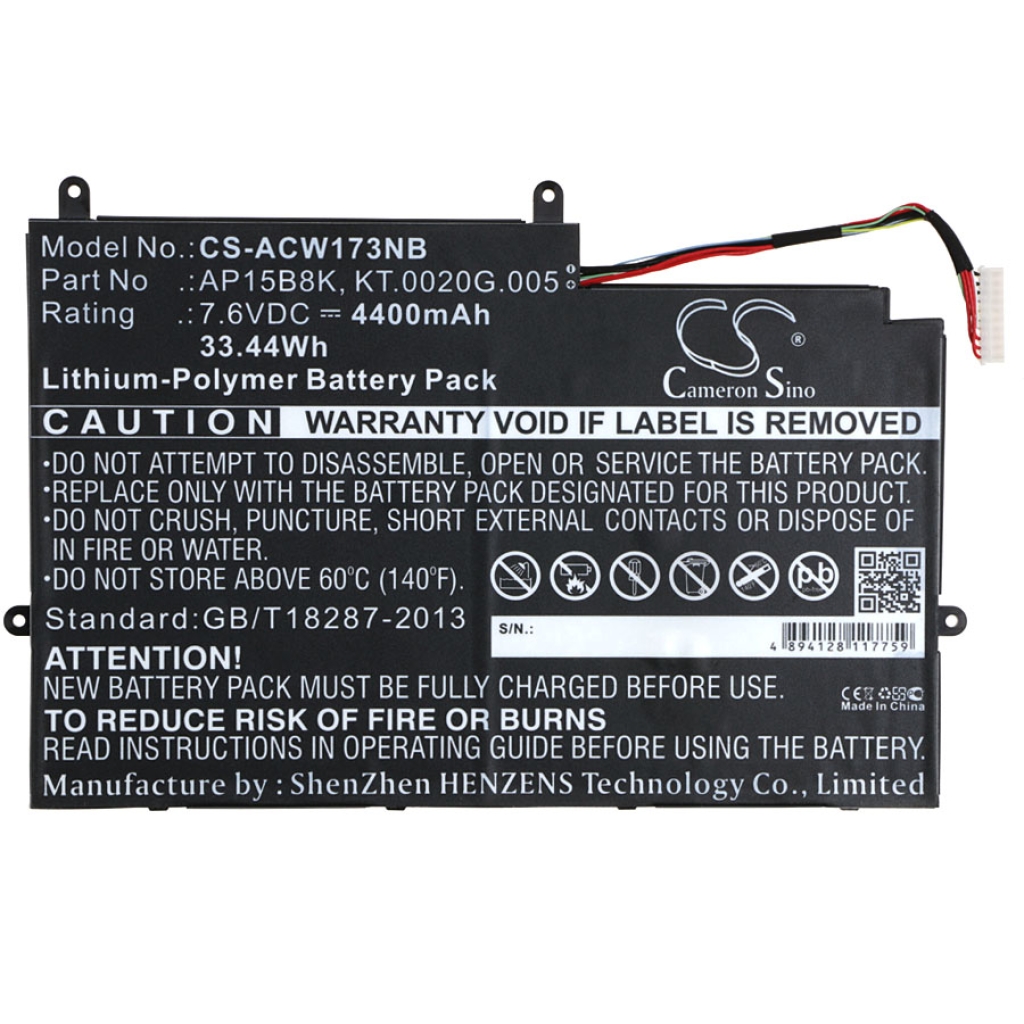 Notebook battery Acer CS-ACW173NB