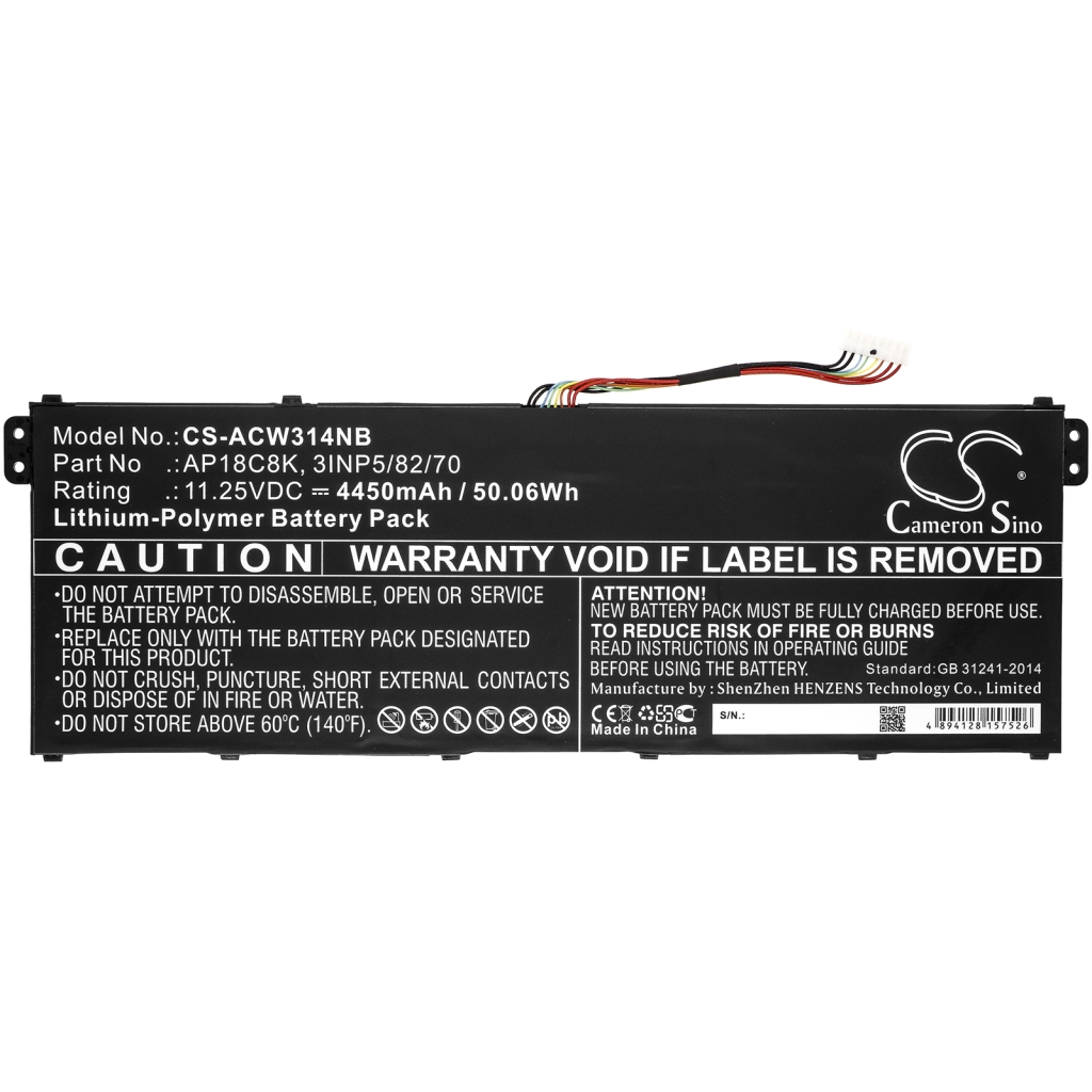 Notebook battery Acer CS-ACW314NB