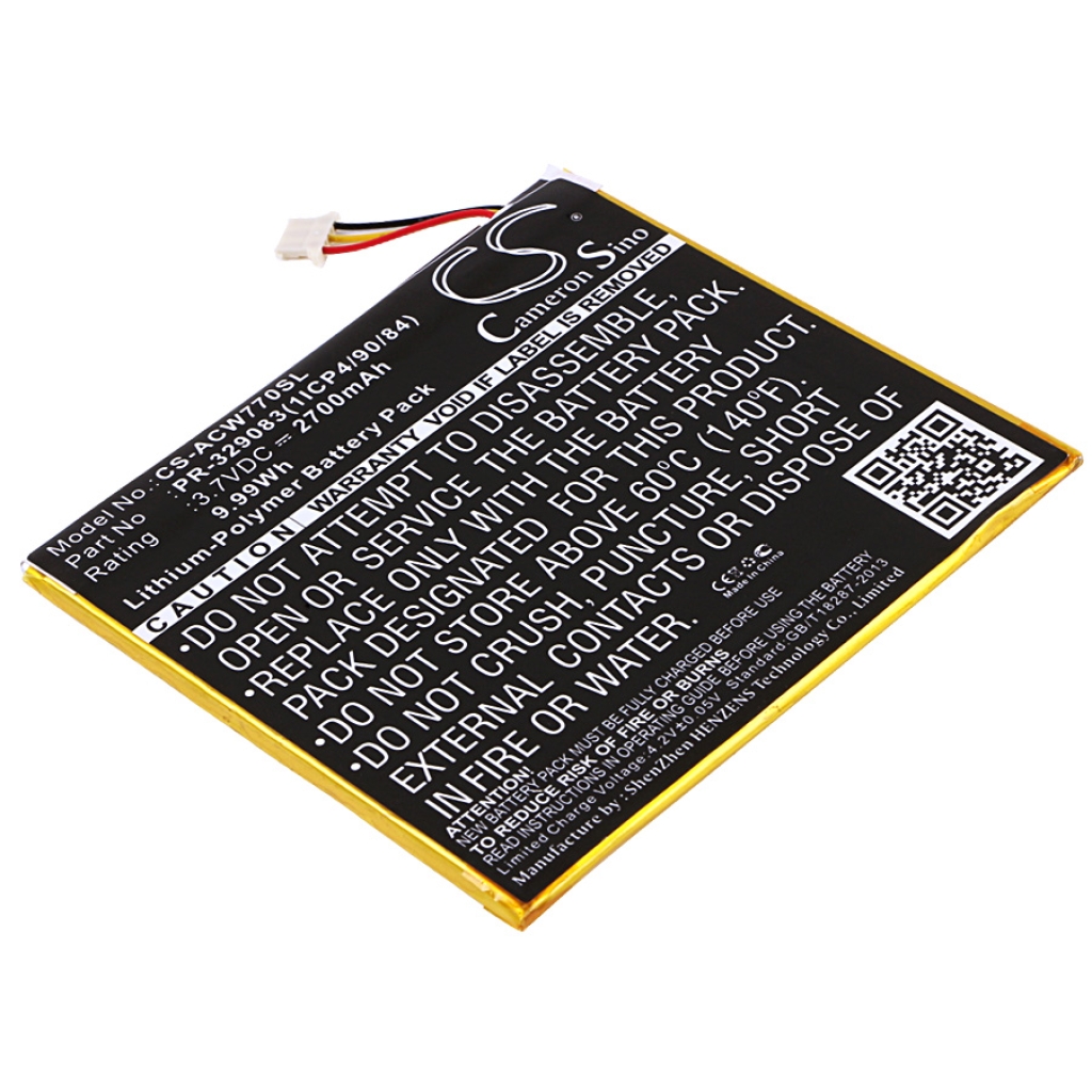 Battery Replaces PR-329083(1ICP4/90/84)