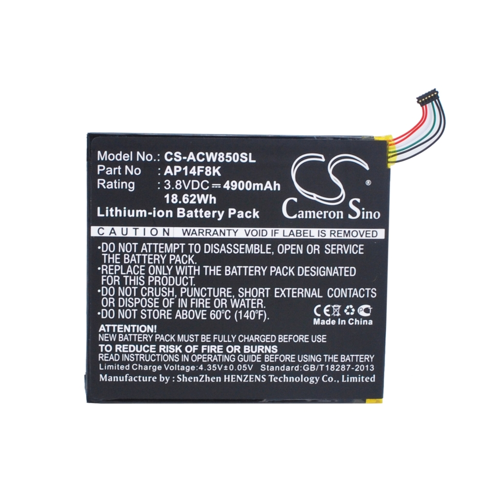 Batteries Tablet Battery CS-ACW850SL