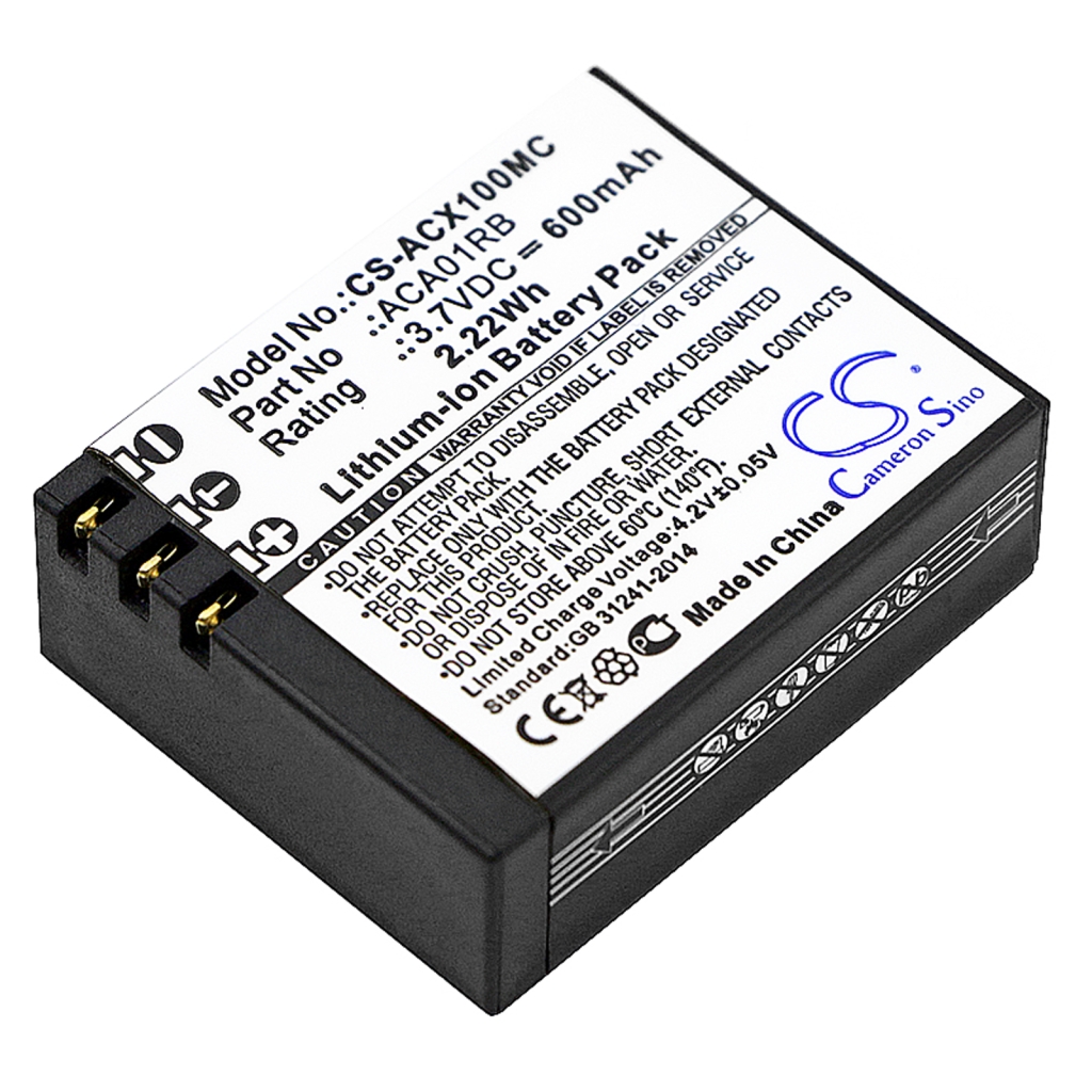 Camera Battery Activeon CS-ACX100MC