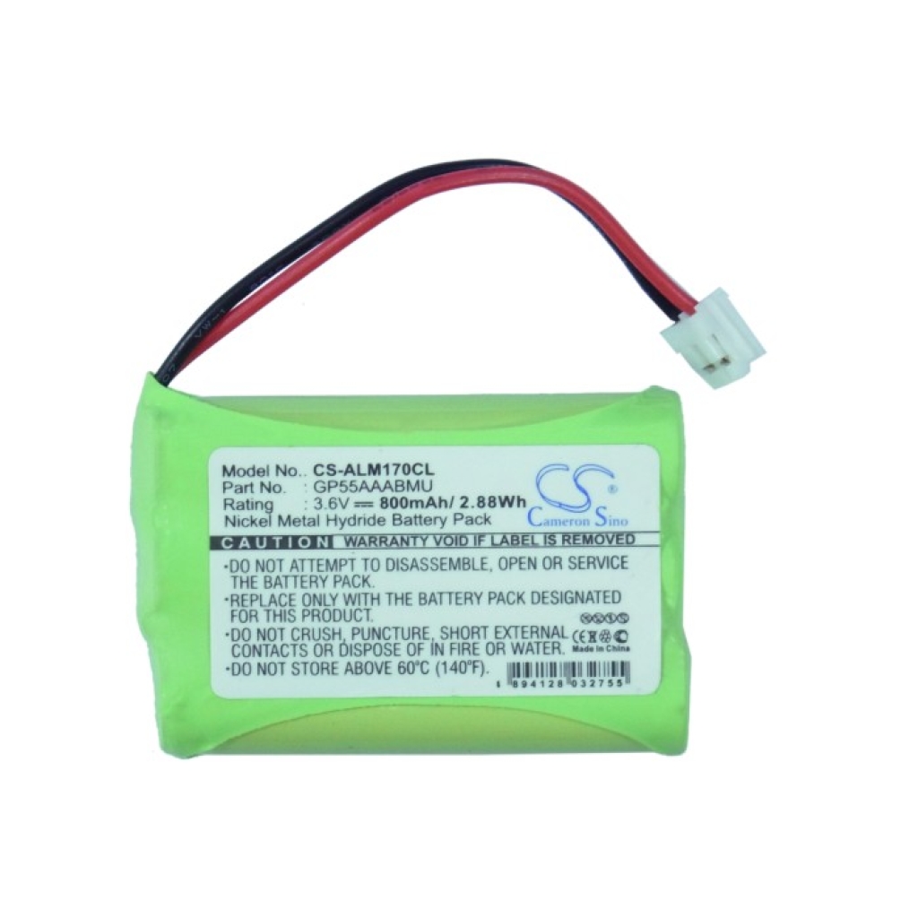 Cordless Phone Battery Alcatel Altiset MS (CS-ALM170CL)