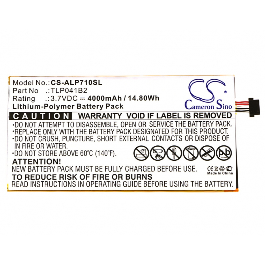 Batteries Tablet Battery CS-ALP710SL