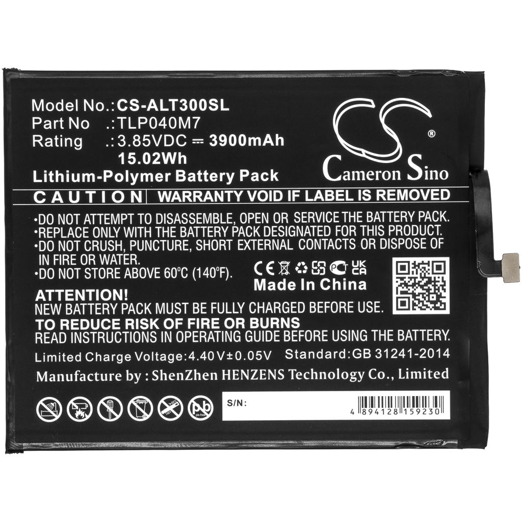 Batteries Tablet Battery CS-ALT300SL