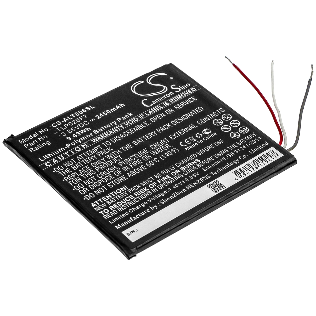 Batteries Tablet Battery CS-ALT806SL