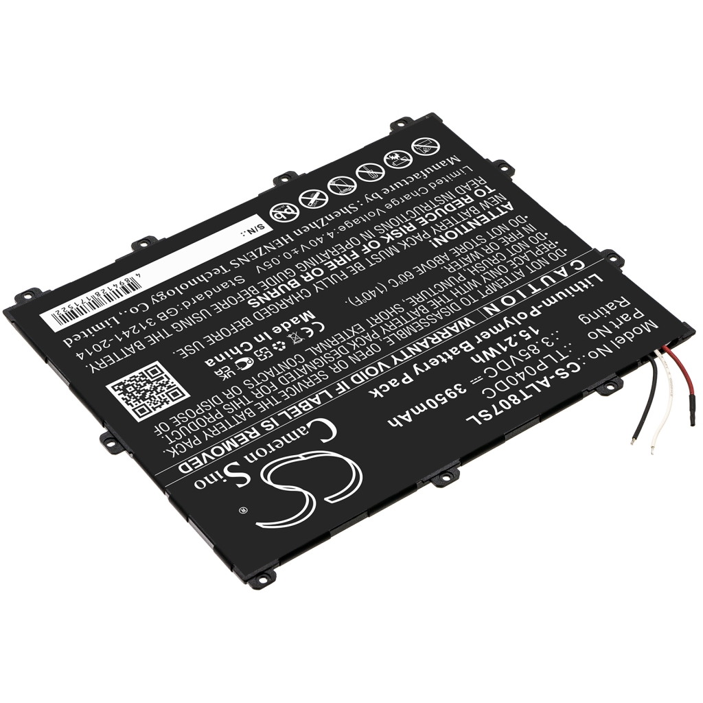 Tablet Battery Alcatel OT-8070 (CS-ALT807SL)