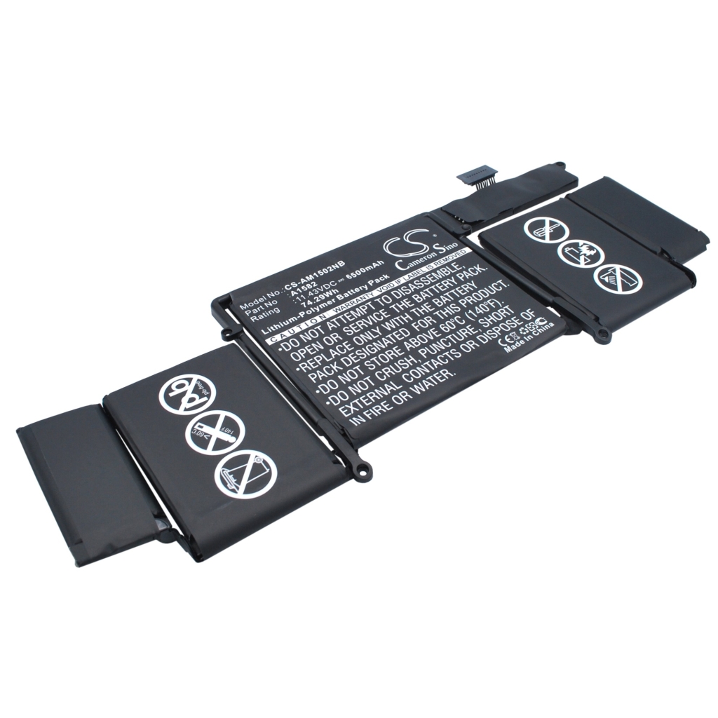 Notebook battery Apple MacBook Pro 13.3 inch Retina MF840LL/A (CS-AM1502NB)