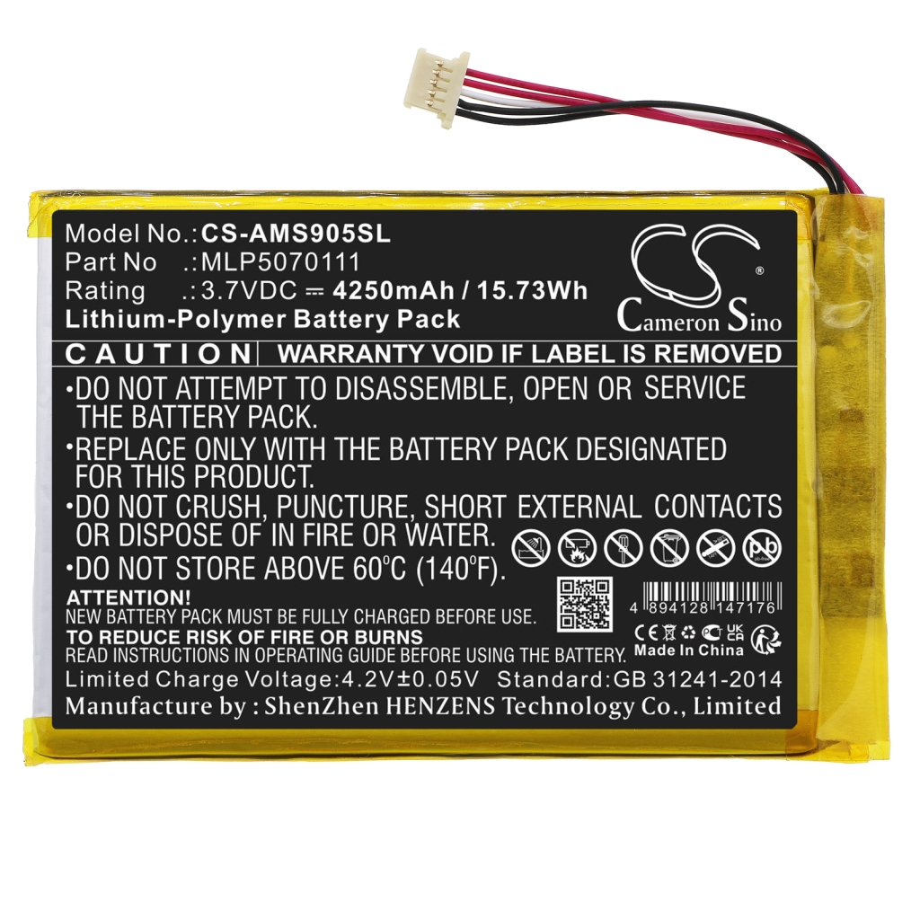 Equipment Battery Autel MaxiSys Mini (CS-AMS905SL)