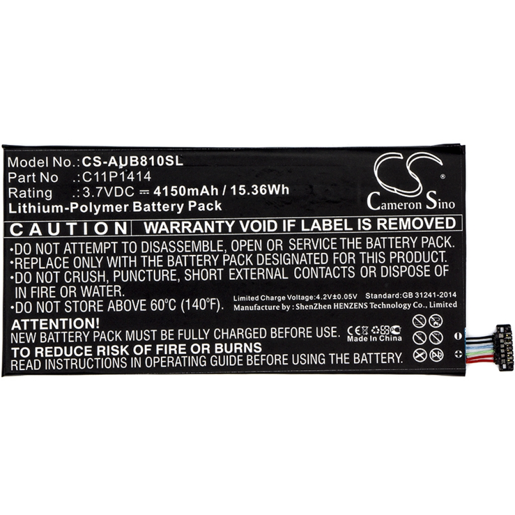 Batteries Tablet Battery CS-AUB810SL