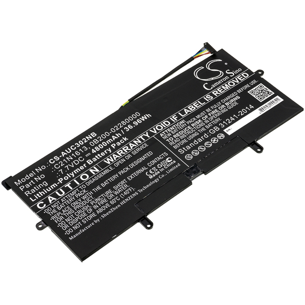 Notebook battery Asus Chromebook Flip C302CA-GU011 (CS-AUC302NB)