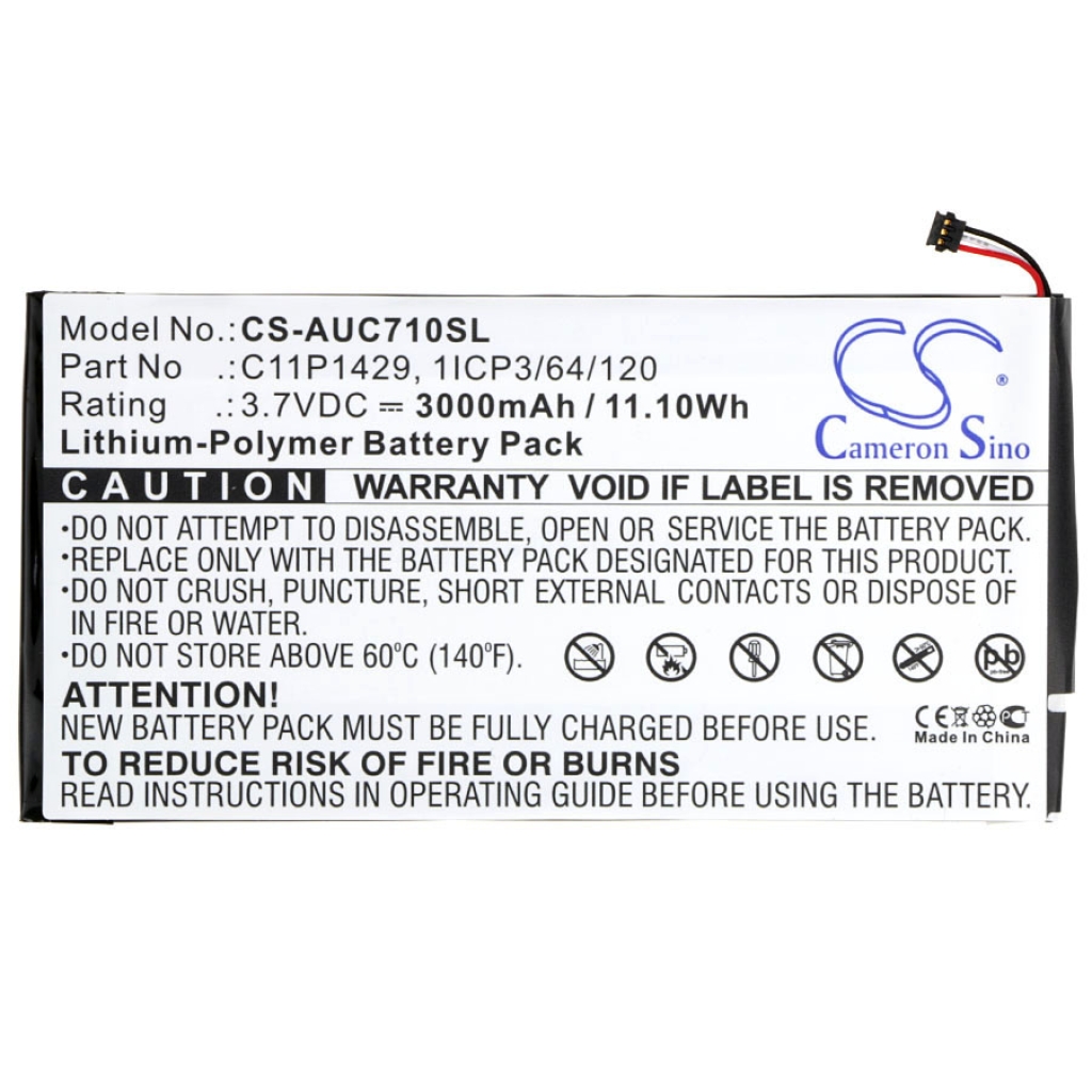 Tablet Battery Asus Z170CG (CS-AUC710SL)