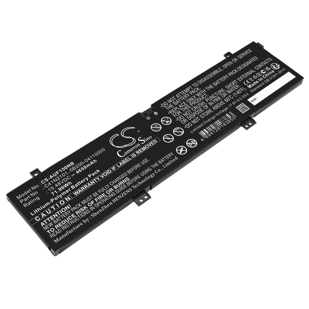 Battery Replaces C41N2101