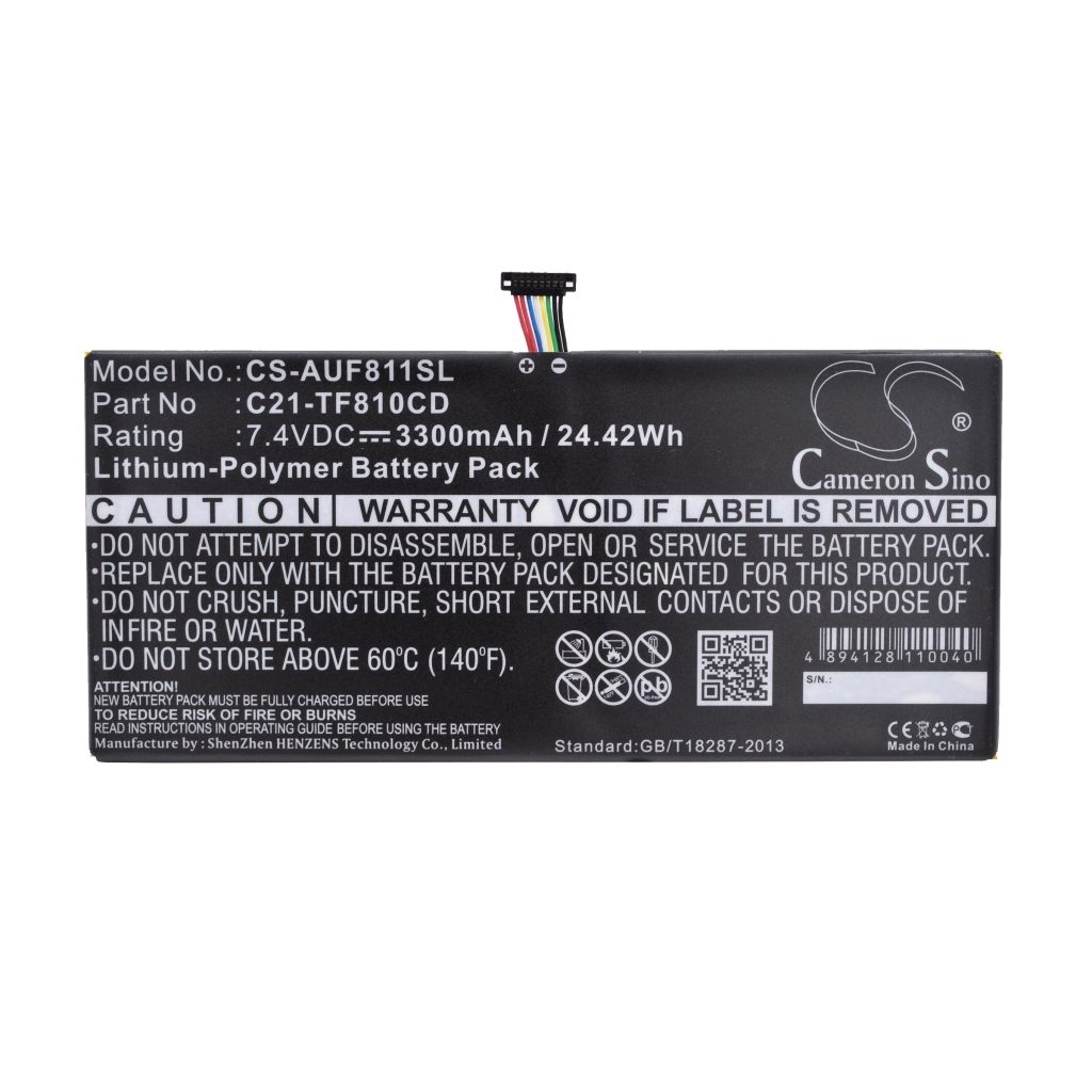 Battery Replaces C21-TF810CD