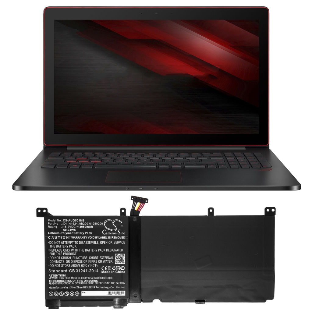 Laptop akkumulátorok Asus UX501JW