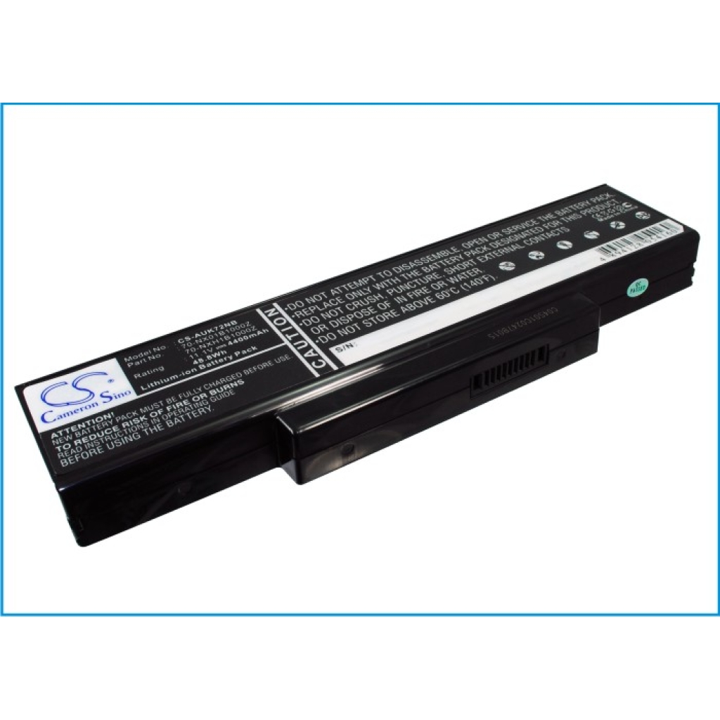 Notebook battery Asus A72JR