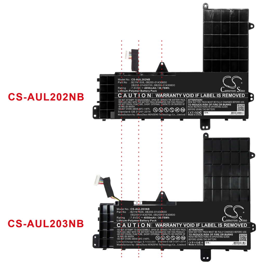 Notebook battery Asus EeeBook E502SA-DM060T