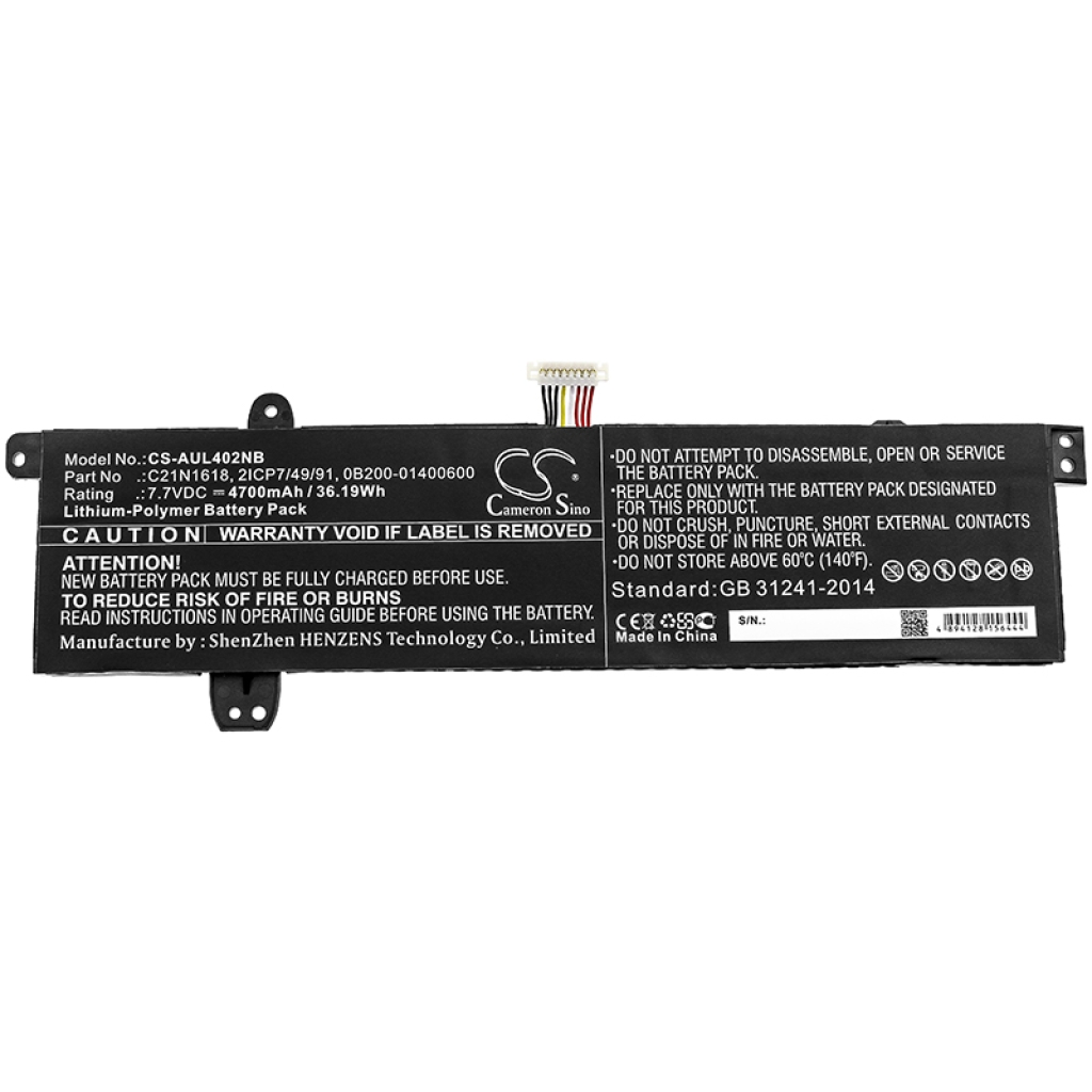 Notebook battery Asus CS-AUL402NB