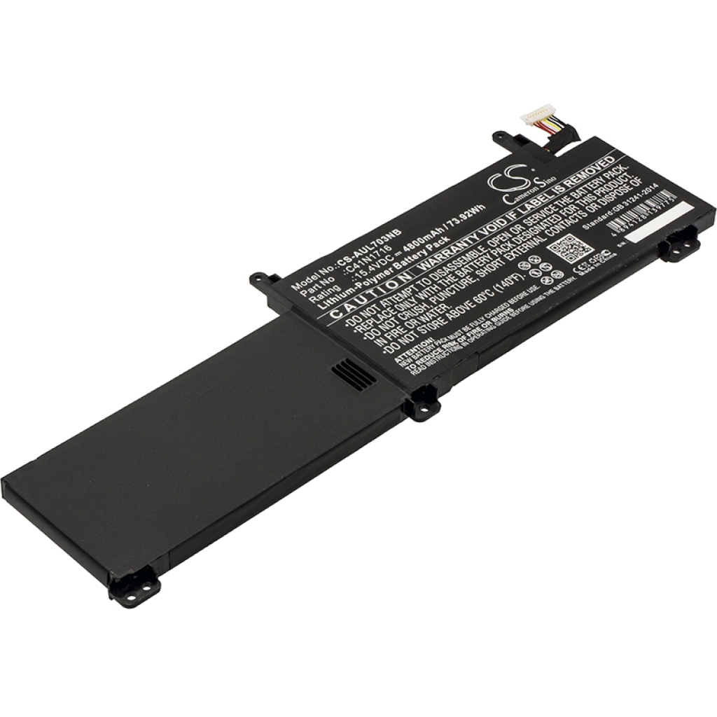 Notebook battery Asus GL703GM-E5211T (CS-AUL703NB)