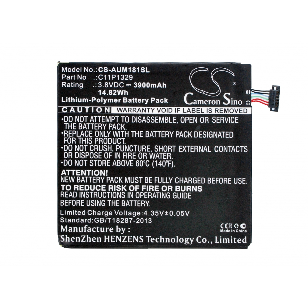 Tablet Battery Asus Pad MeMO Pad ME181CX MeMO Pad 8 (CS-AUM181SL)
