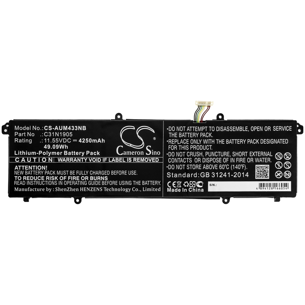 Notebook battery Asus CS-AUM433NB