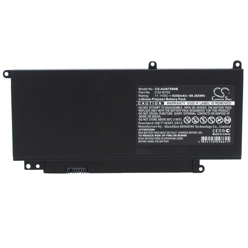 Notebook battery Asus R750JV (CS-AUN750NB)