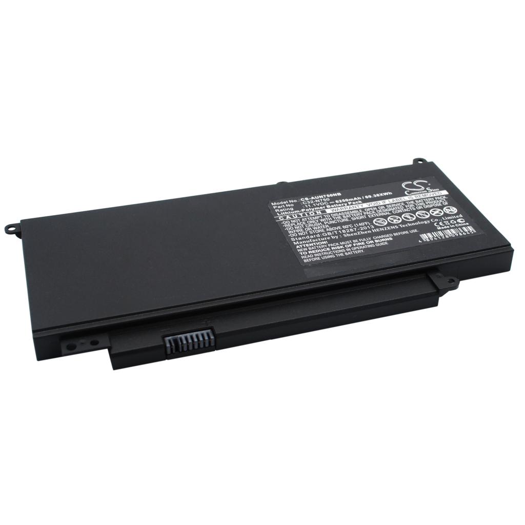 Notebook battery Asus N750JK-T4193H (CS-AUN750NB)