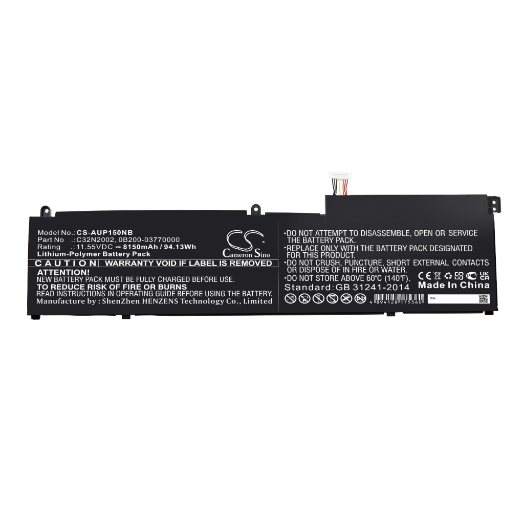 Notebook battery Asus CS-AUP150NB