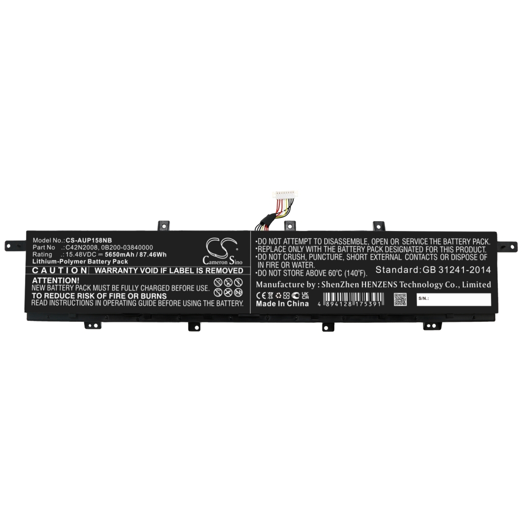 Notebook battery Asus CS-AUP158NB