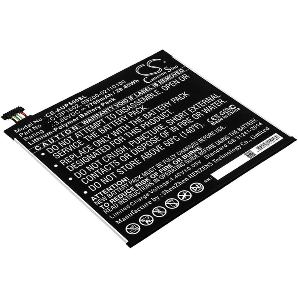 Tablet Battery Asus MB16AHP (CS-AUP500SL)