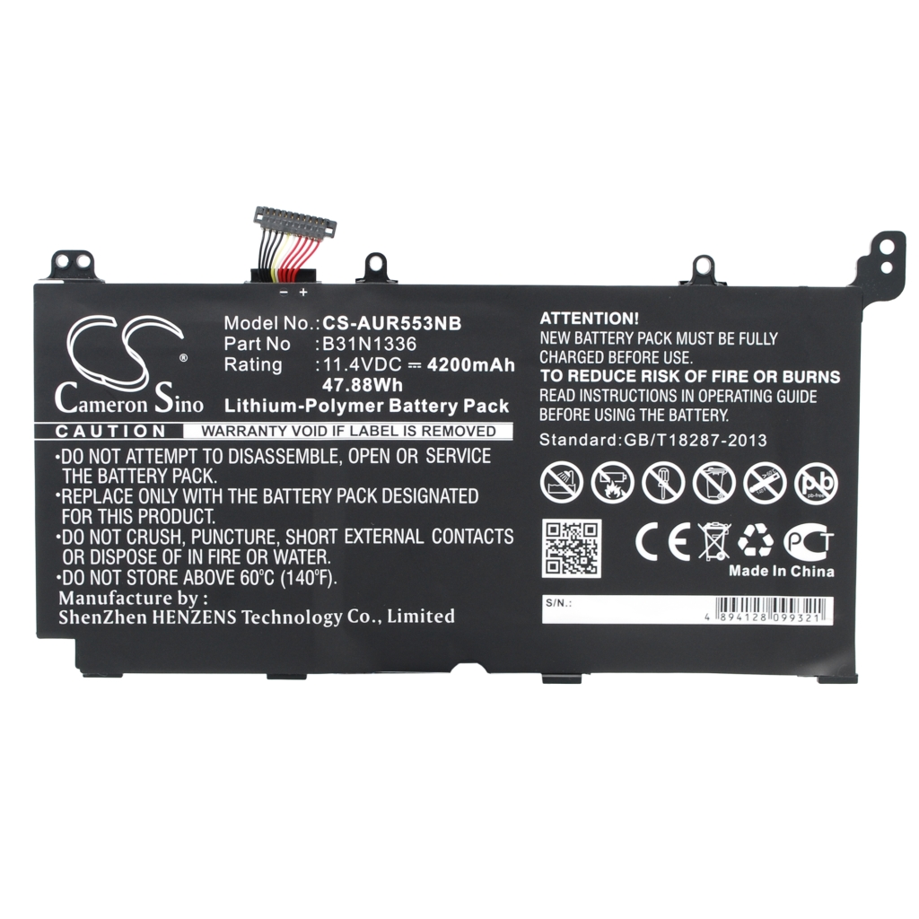 Notebook battery Asus CS-AUR553NB