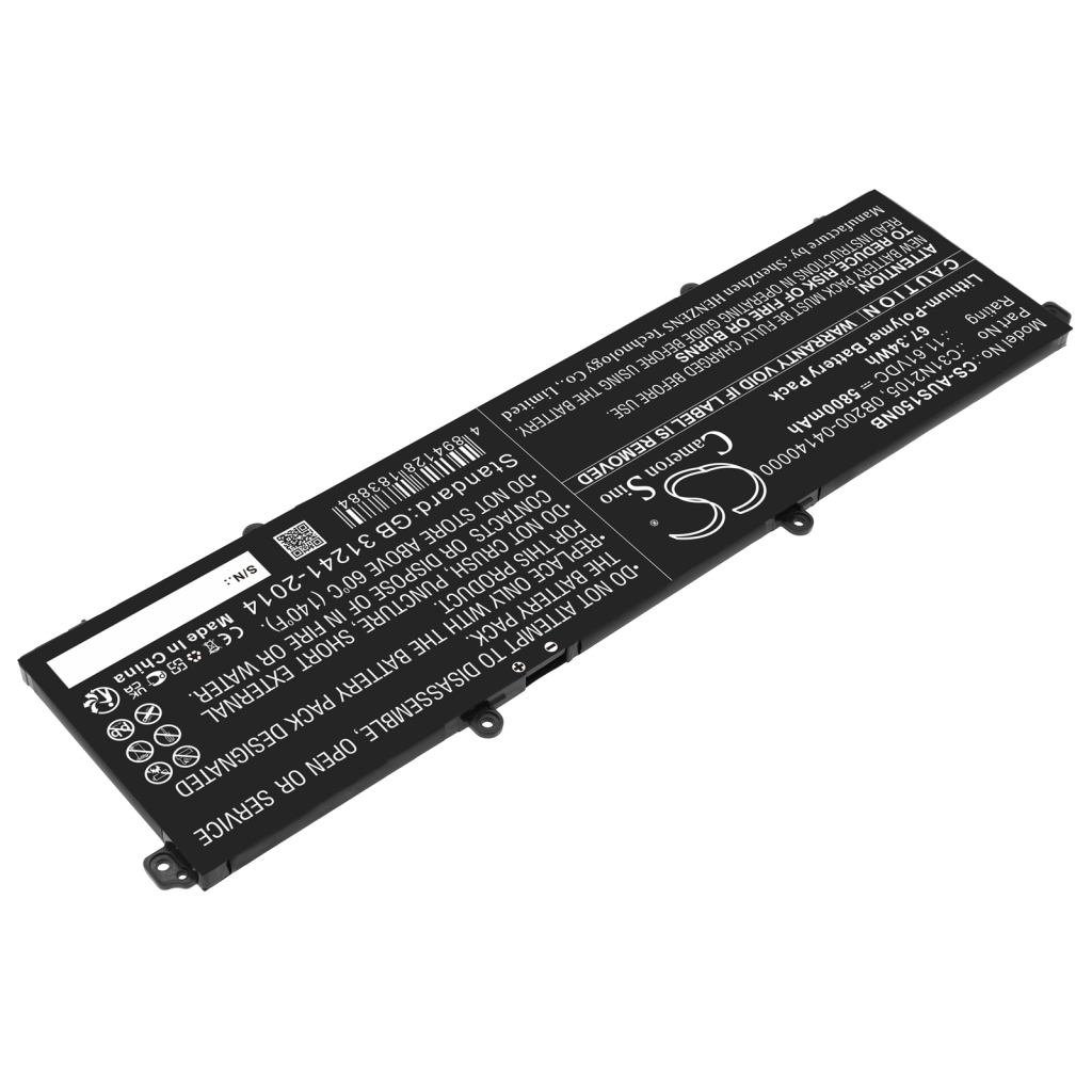 Battery Replaces C31N2105