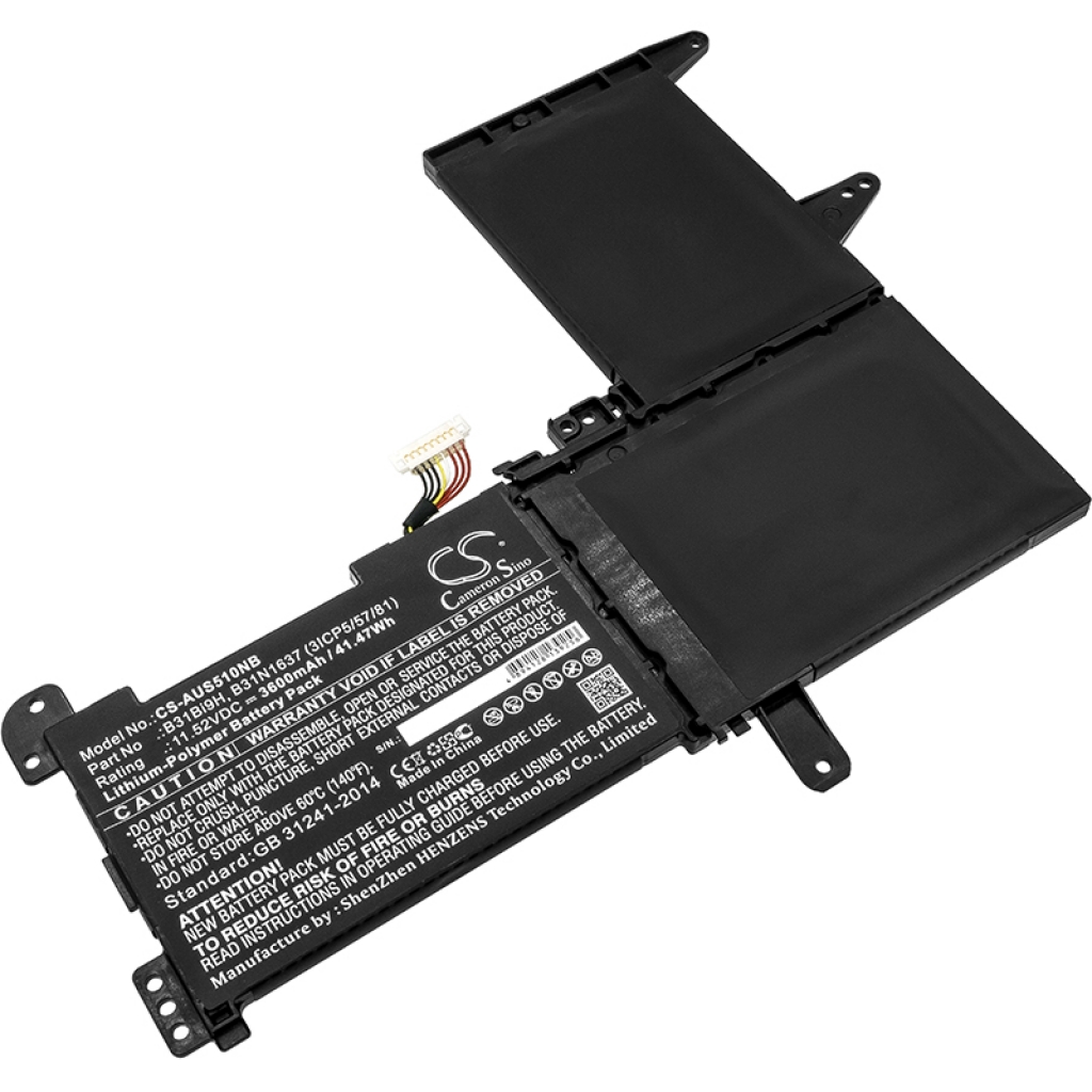 Notebook battery Asus VivoBook S15 S510UN-EH76 (CS-AUS510NB)