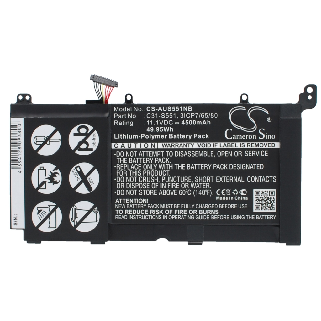 Notebook battery Asus CS-AUS551NB