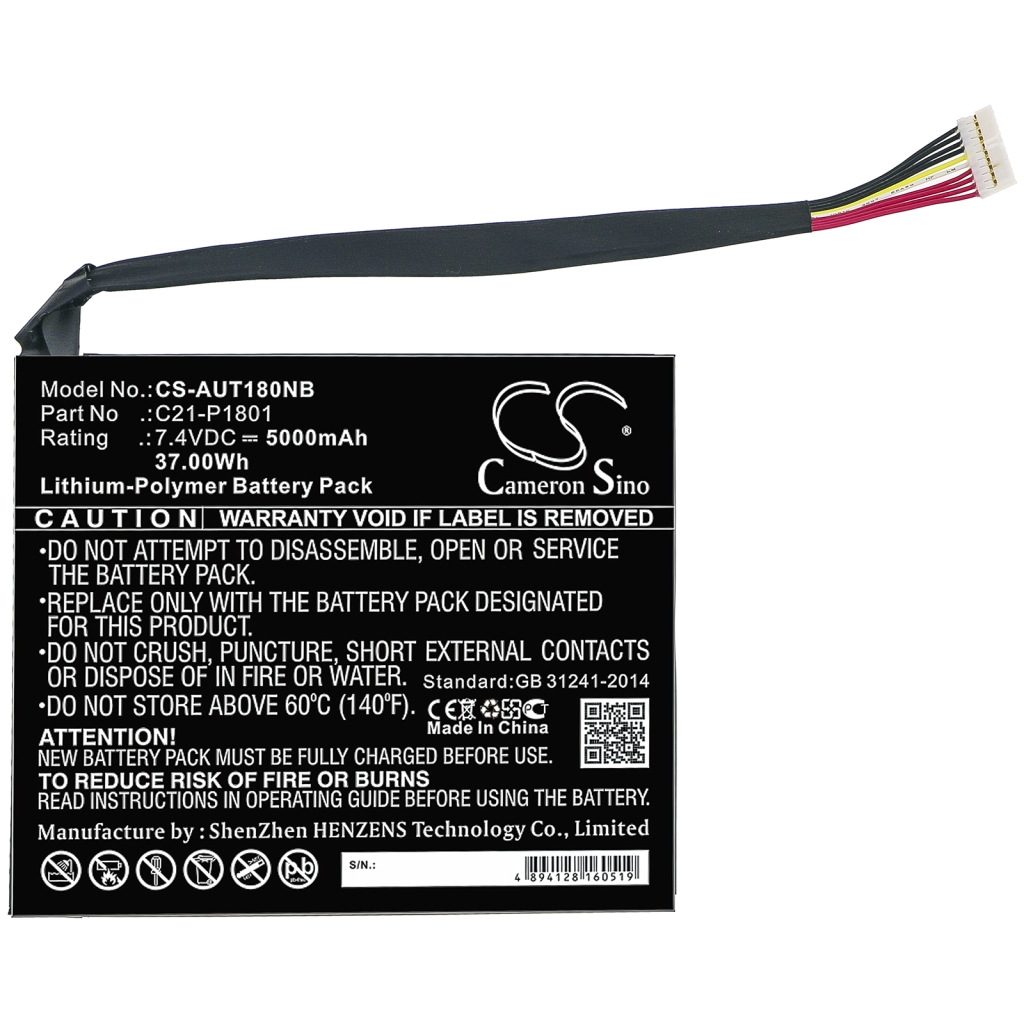 Notebook battery Asus CS-AUT180NB