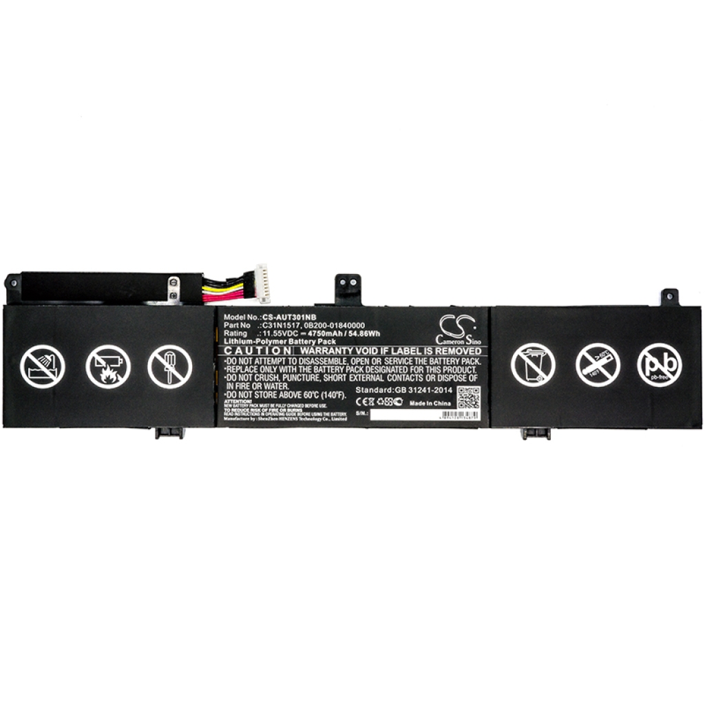Notebook battery Asus TP301UA-DW009R (CS-AUT301NB)