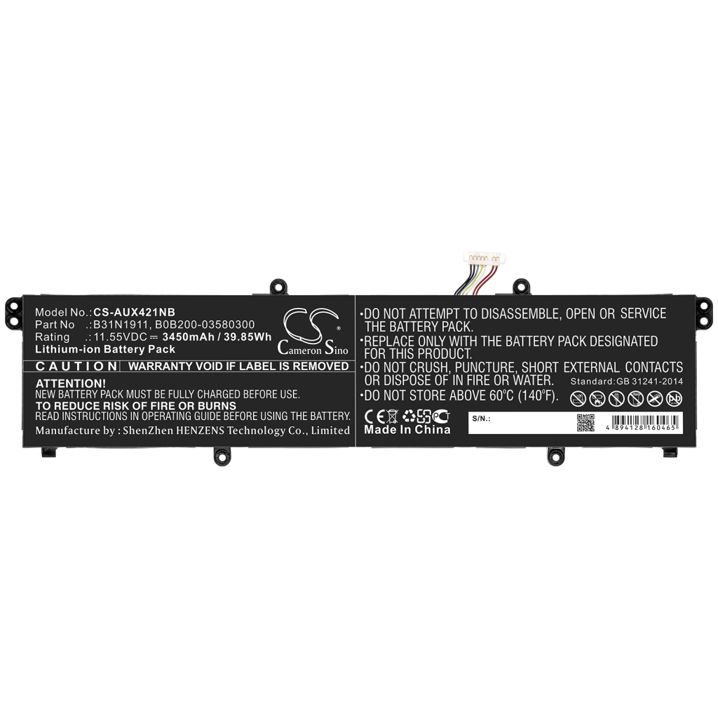 Notebook battery Asus VivoBook Flip 14 TM420IA-WB711T (CS-AUX421NB)