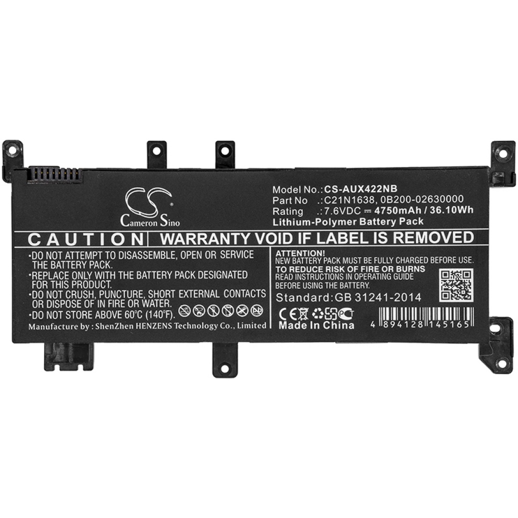 Notebook battery Asus VivoBook 14 X442UA-GA034T (CS-AUX422NB)