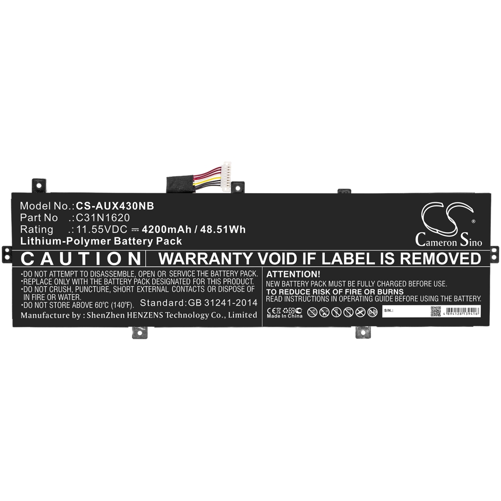 Notebook battery Asus Zenbook UX430UA-GV341T (CS-AUX430NB)