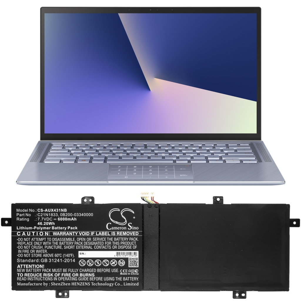 Notebook battery Asus CS-AUX431NB