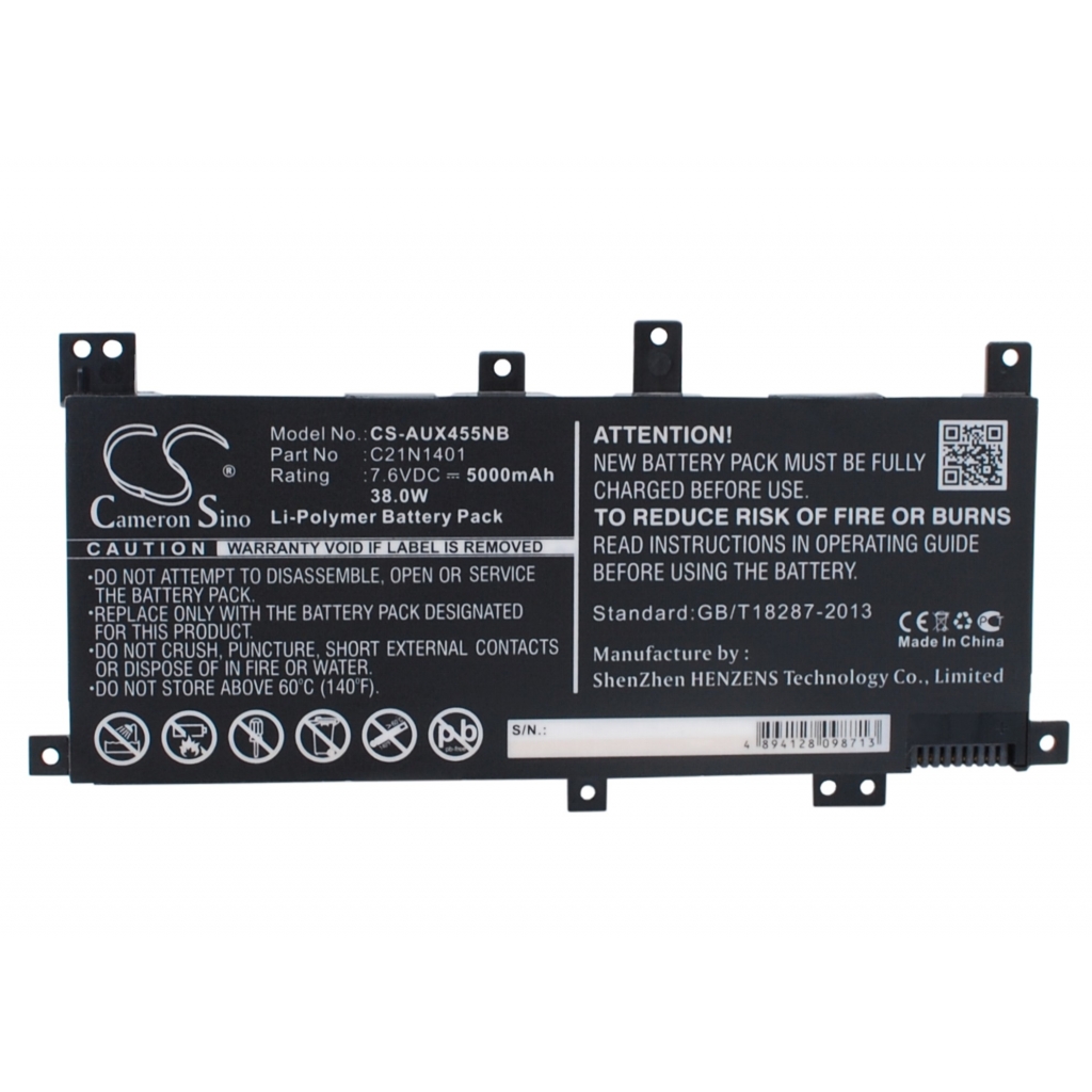 Battery Replaces C21N1409